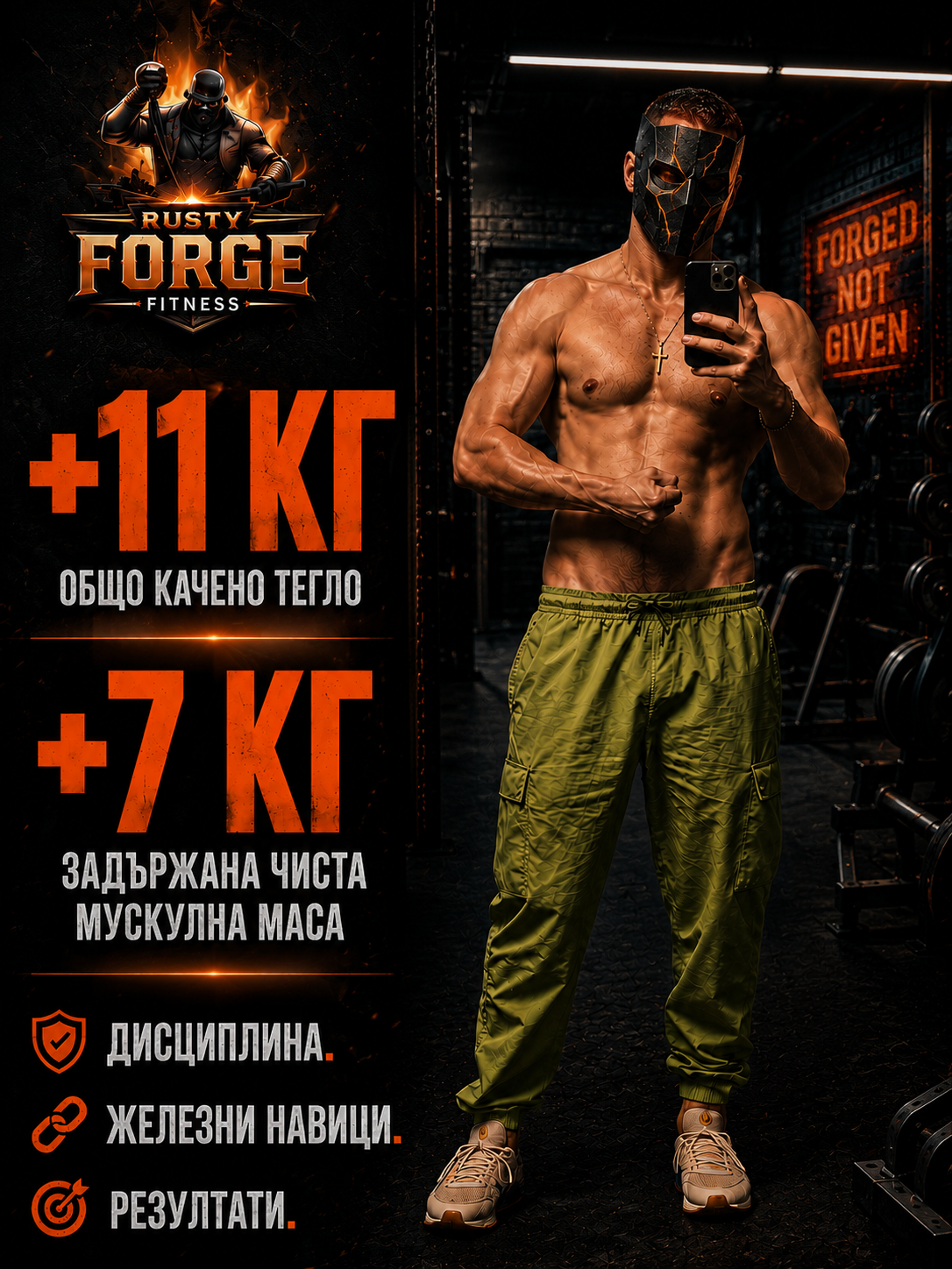 Client Transformation — Rusty Forge Fitness